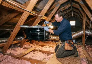 Attic Fan Installation in Bishop Arts District, Dallas