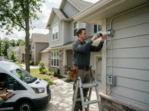 Video Surveillance System Installation in Bishop Arts District,Dallas