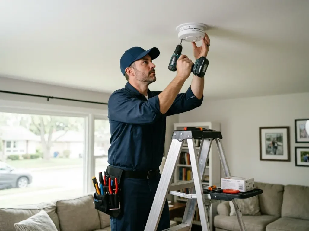 Smoke Detector Installation in Houston